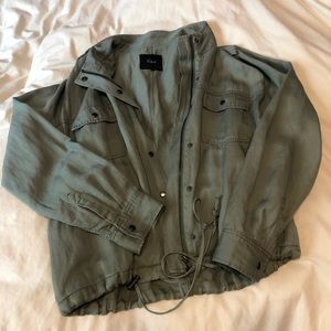 Rails Large Collins Sage green jacket